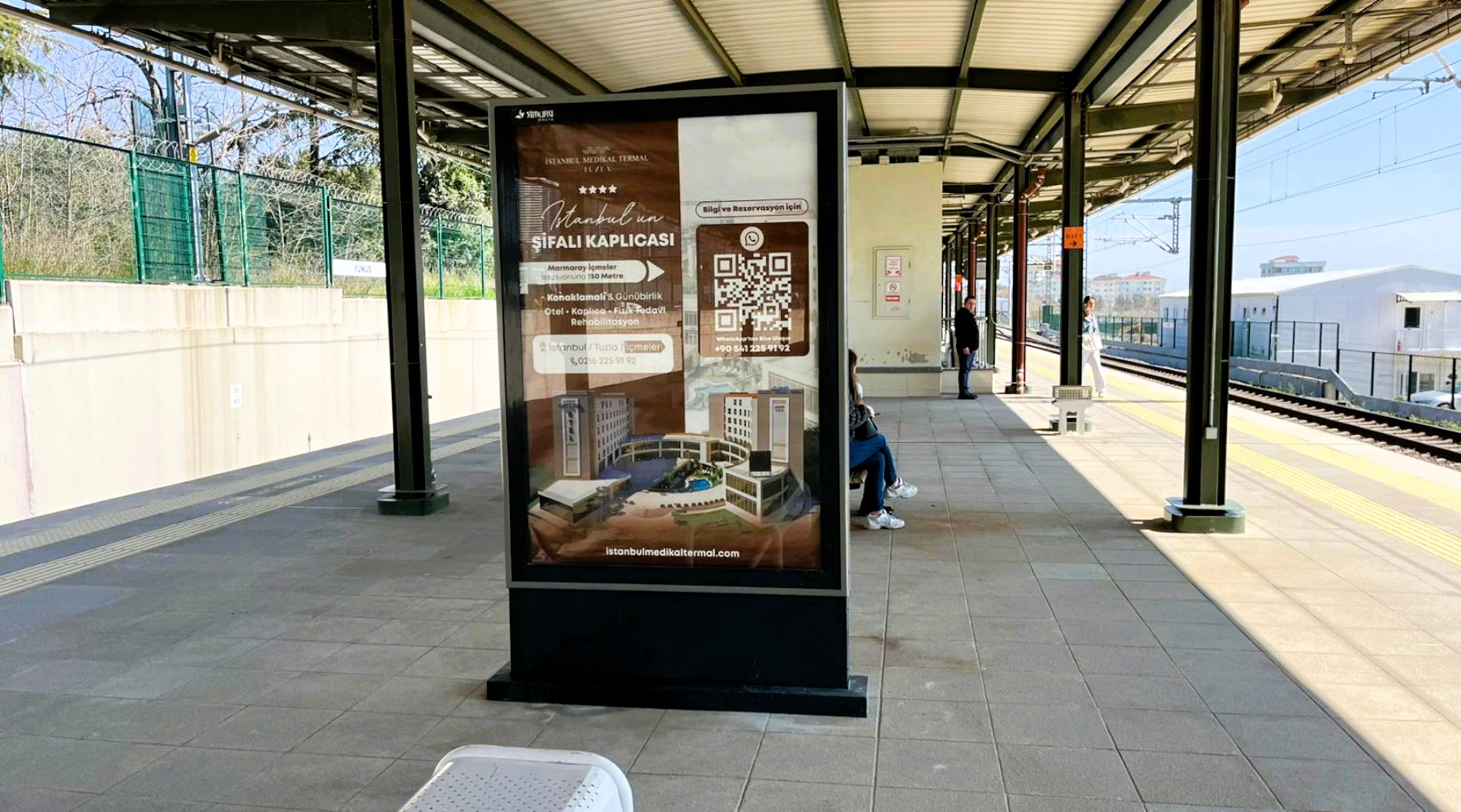 Marmaray CLP Advertising Campaign for Istanbul Medikal Thermal Hotel